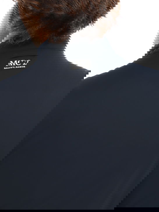 Mc2 Saint Barth Gilet MC2 Saint Barth Stretch Blu