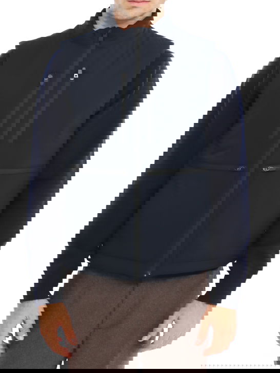 Mc2 Saint Barth Gilet MC2 Saint Barth Stretch Blu