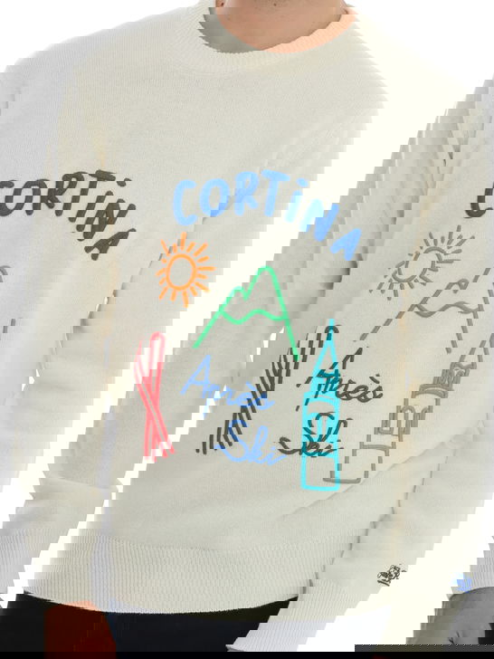 Mc2 Saint Barth Maglia MC2 Saint Barth Bianco