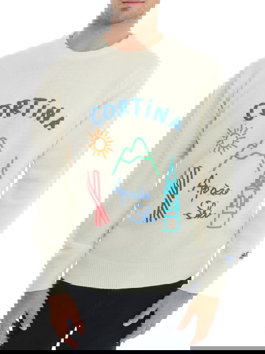 Mc2 Saint Barth Maglia MC2 Saint Barth Bianco