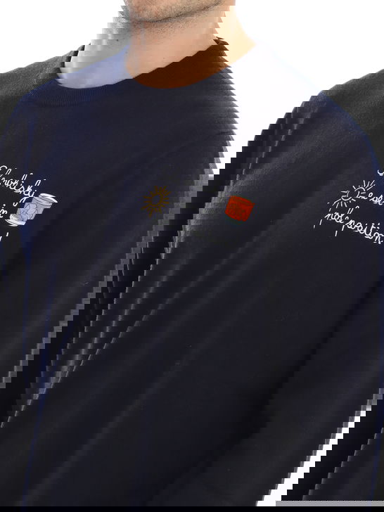 Mc2 Saint Barth Maglia MC2 Saint Barth Blu