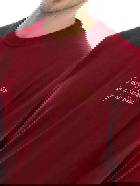 Mc2 Saint Barth Maglia MC2 Saint Barth Bordeaux