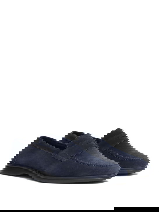 Berwick 1707 Mocassini Berwick 1707 Scamosciato Blu