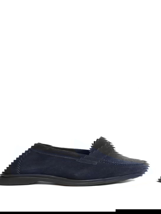 Berwick 1707 Mocassini Berwick 1707 Scamosciato Blu