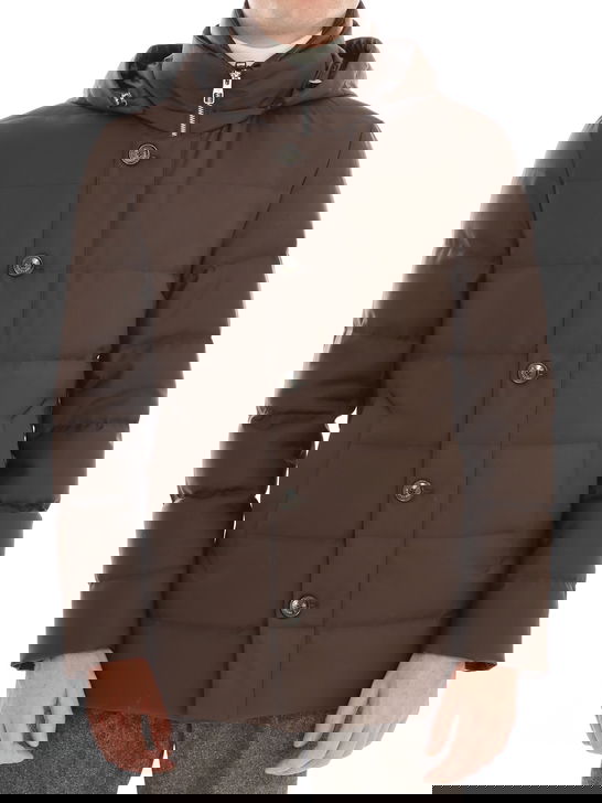 Montecore Piumino Montecore Lana Marrone