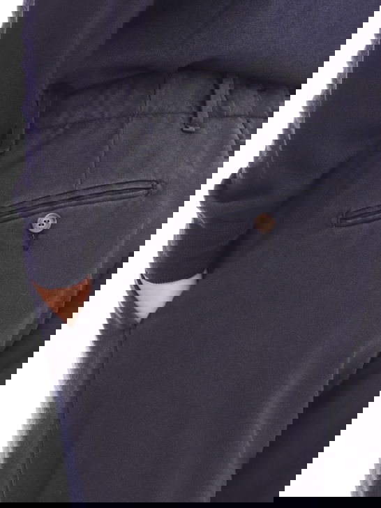 Myths Pantaloni Myths Flanella Lavata Blu