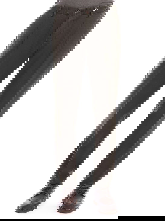 Myths Pantaloni Myths Flanella Lavata Verde