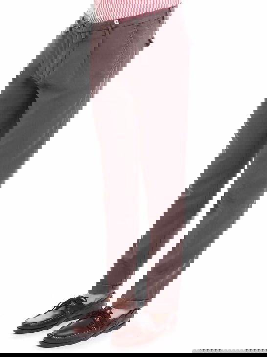 Myths Pantaloni Myths Fresco Lana Marrone