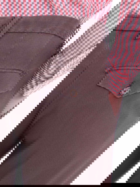 Myths Pantaloni Myths Fresco Lana Marrone