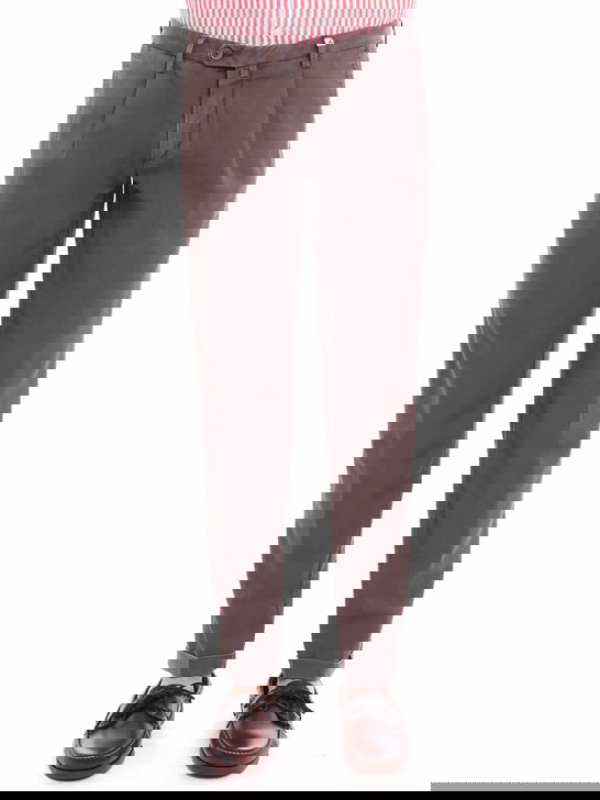 Myths Pantaloni Myths Fresco Lana Marrone