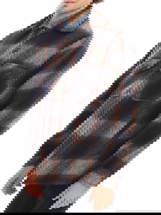 Tintoria Mattei Overshirt Tintoria Mattei Check Blu