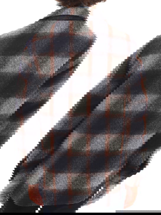 Tintoria Mattei Overshirt Tintoria Mattei Check Blu