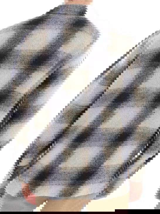 Tintoria Mattei Overshirt Tintoria Mattei Check Blu