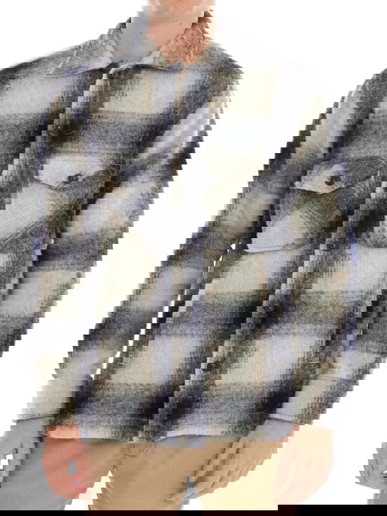 Tintoria Mattei Overshirt Tintoria Mattei Check Blu