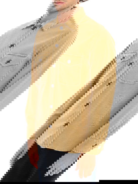 Tintoria Mattei Overshirt Tintoria Mattei Fustagno Beige