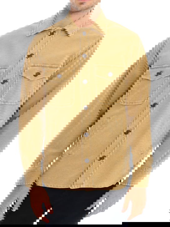 Tintoria Mattei Overshirt Tintoria Mattei Fustagno Beige