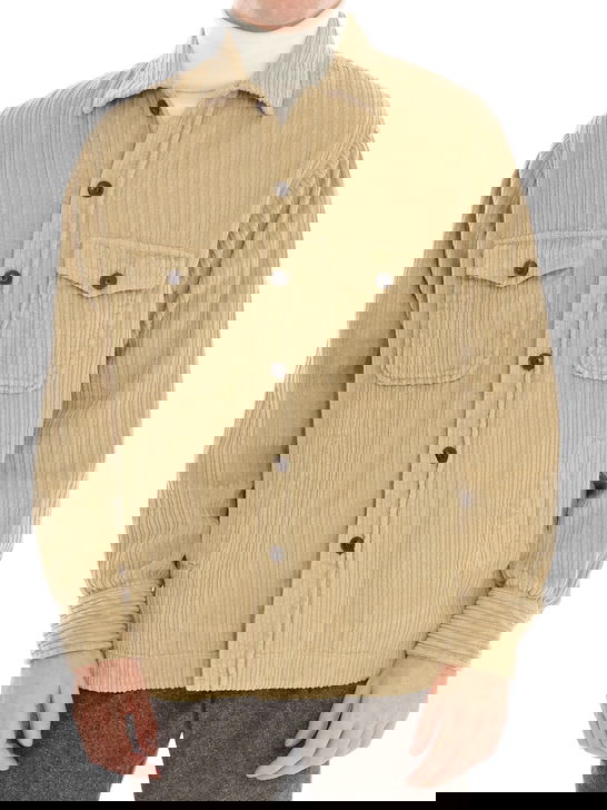 Tintoria Mattei Overshirt Tintoria Mattei Rocciatore Beige