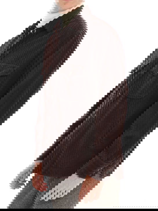 Tintoria Mattei Overshirt Tintoria Mattei Rocciatore Marrone