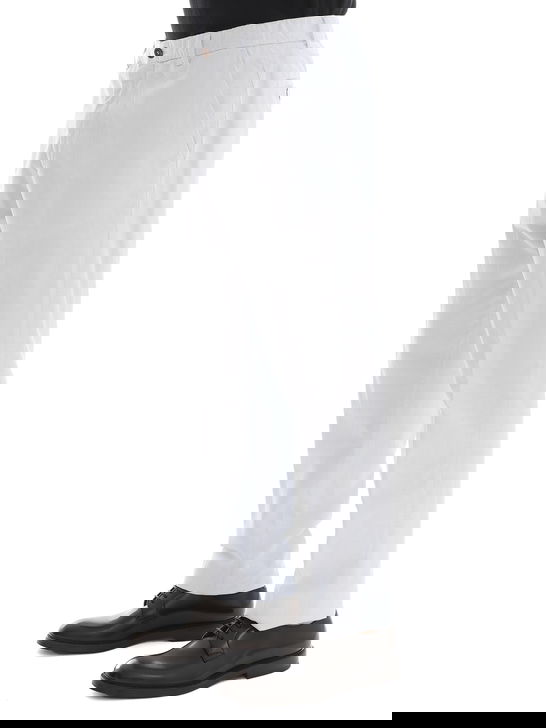 Briglia 1949 Pantaloni Briglia 1949 Cotone-Lino Azzurro