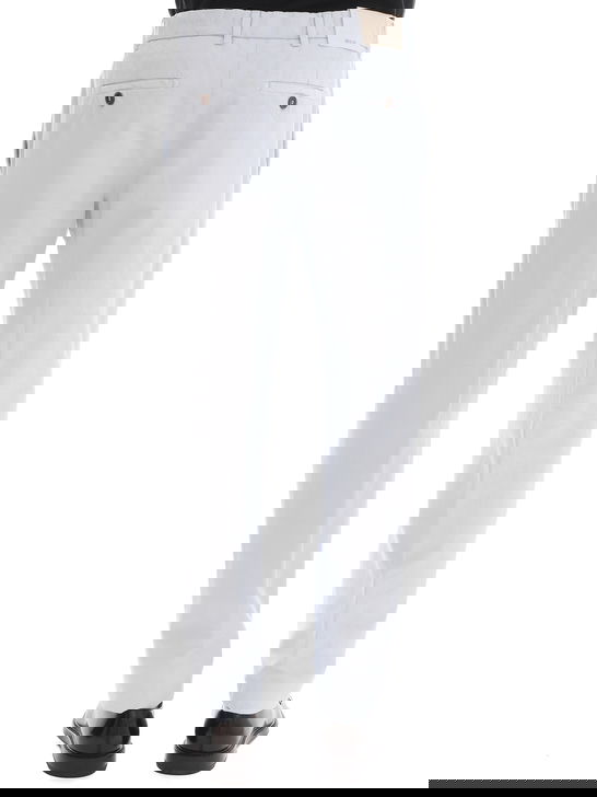 Briglia 1949 Pantaloni Briglia 1949 Cotone-Lino Azzurro