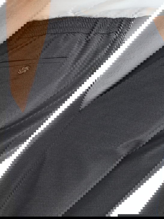 Briglia 1949 Pantaloni Briglia 1949 Lana Jersey Grigio