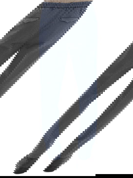 Devore Incipit Pantaloni Devore Incipit Cover Melange Blu