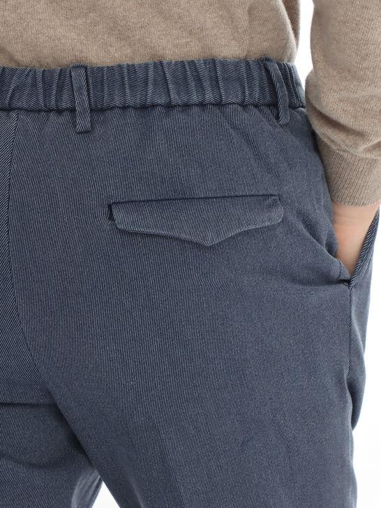 Devore Incipit Pantaloni Devore Incipit Cover Melange Blu
