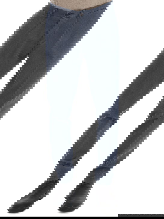 Devore Incipit Pantaloni Devore Incipit Cover Melange Blu