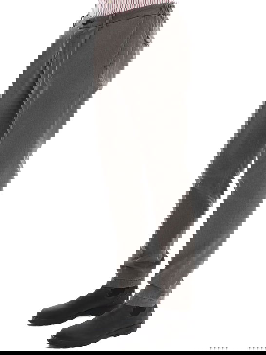 Devore Incipit Pantaloni Devore Incipit Cover Melange Marrone