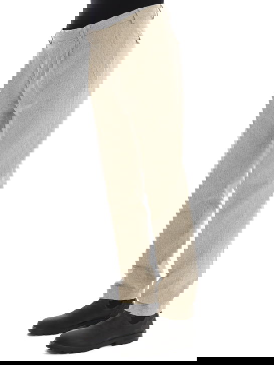 Devore Incipit Pantaloni Devore Incipit Flanella Beige