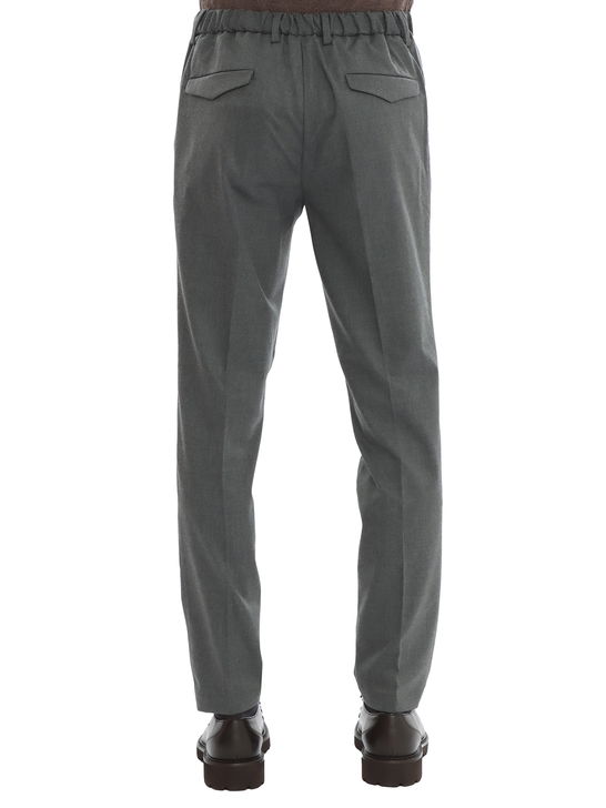 Devore Incipit Pantaloni Devore Incipit Flanella Tecnica Grigio