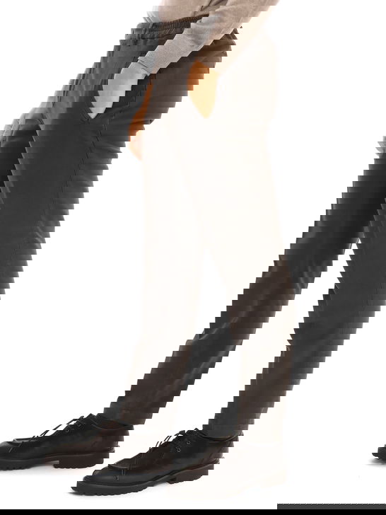 Devore Incipit Pantaloni Devore Incipit Fustagno Marrone