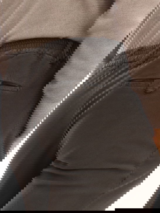 Devore Incipit Pantaloni Devore Incipit Fustagno Marrone