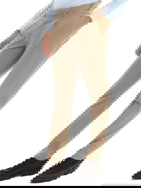 Devore Incipit Pantaloni Devore Incipit Melange Beige