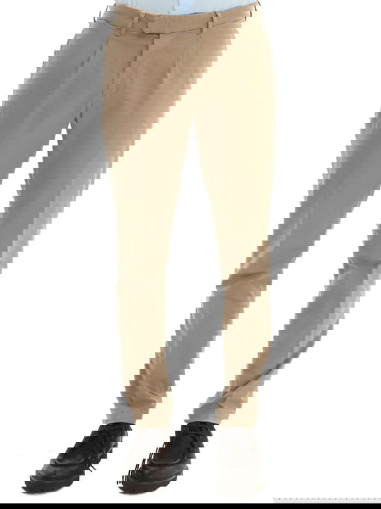 Devore Incipit Pantaloni Devore Incipit Melange Beige