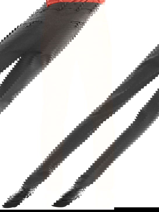 Devore Incipit Pantaloni Devore Incipit Melange Marrone