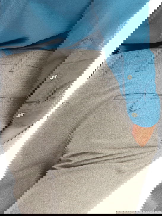 Devore Incipit Pantaloni Devore Incipit Solaro Beige