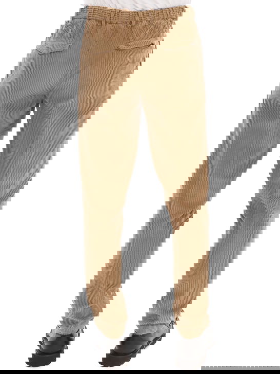 Devore Incipit Pantaloni Devore Incipit Velluto Rocciatore Beige