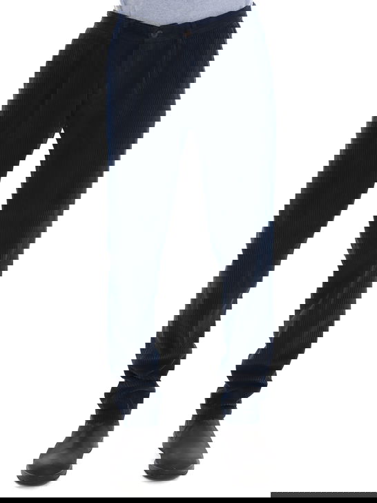 Devore Incipit Pantaloni Devore Incipit Velluto Rocciatore Blu