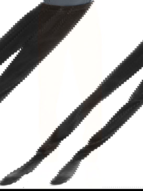 Devore Incipit Pantaloni Devore Incipit Velluto Rocciatore Marrone