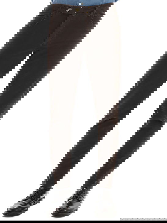 Incotex Blue Division Pantaloni Incotex Blue Division Marrone