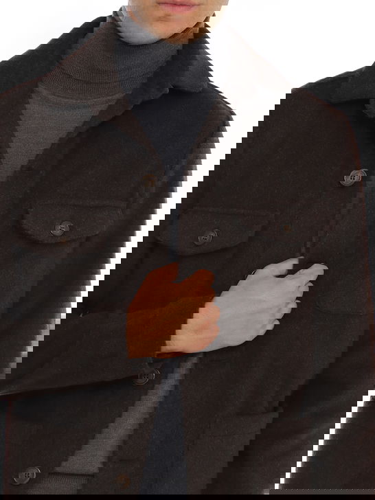 Pietra Salata Giacca Pietrasalata Tasconi Marrone