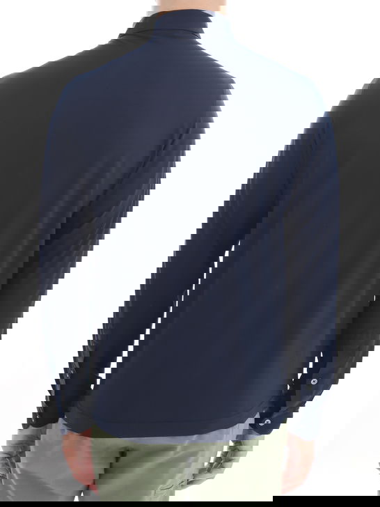 Filippo De Laurentiis Polo Filippo De Laurentiis Crepe Blu