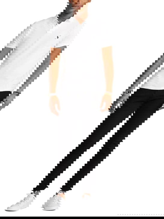 Polo Ralph Lauren Polo Polo Ralph Lauren Mesh Bianco