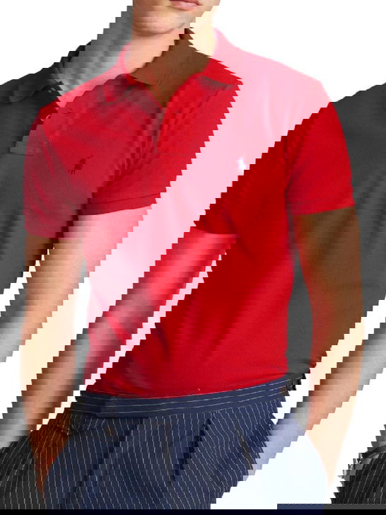 Polo Ralph Lauren Polo Polo Ralph Lauren Mesh Rosso