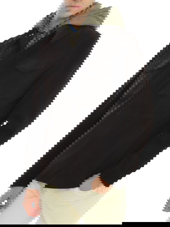 Proleather Field Jacket Proleather Pelle Marrone