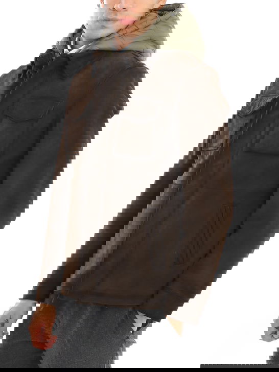 Proleather Field Jacket Proleather Pelle Verde