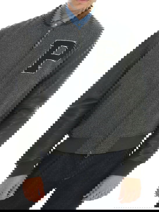 Proleather Giubbino Proleather College Grigio