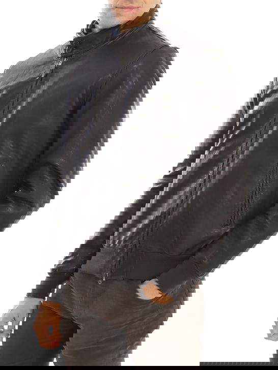 Proleather Giubbino Proleather Pelle Marrone