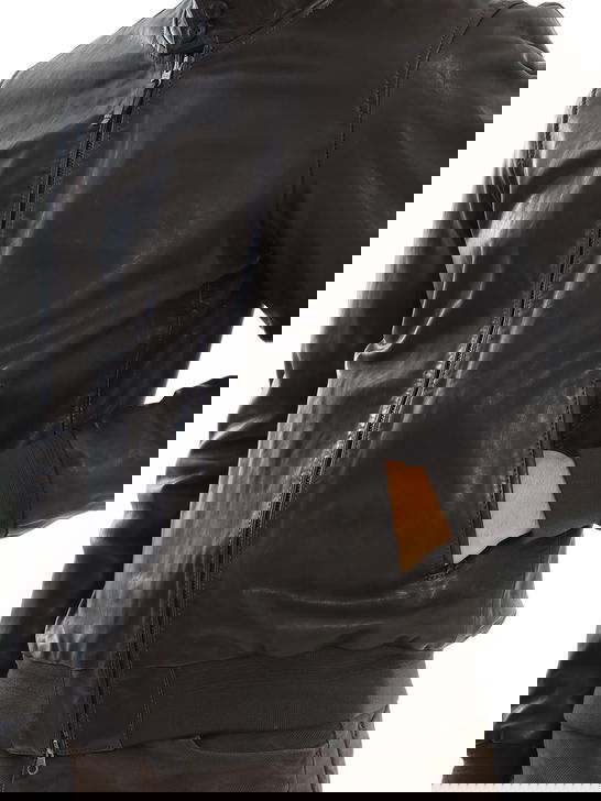 Proleather Giubbino Proleather Pelle Marrone